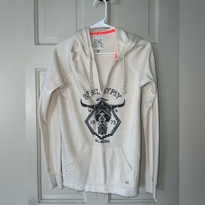 Billabong “Rebel Gypsy” hoody medium cream colored